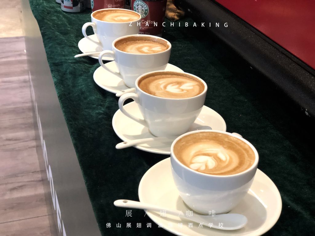 金融街小鎮咖啡拉花實踐